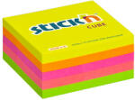 STICK N Öntapadó jegyzettömb STICK'N 51x51mm neon mix 250 lap (21203) - papir-bolt