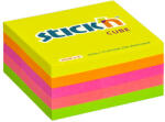 STICK N Öntapadós jegyzettömb STICK'N 51x51mm neon mix 250 lap (21203)