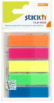 STICK N Öntapadó oldaljelölő STICK'N 45x12mm műanyag neon mix 5x25 lap (21050)