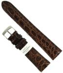 Morellato Curea de ceas Morellato Amadeus Dark Brown din piele de crocodil - 14mm, 16mm, 18mm, 20mm, 22mm (A01X0518052032CR)