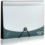 ANTILOP Irattartó mappa, harmonikamappa, 12 rekeszes, műanyag Antilop, zöld - tonerpiac