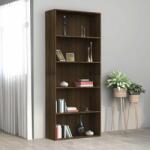 vidaXL Bibliotecă 5 niveluri stejar maro 80x30x189 cm lemn compozit (815404) Biblioteca