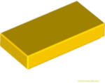 LEGO® Alkatrészek (Pick a Brick) Sárga 1X2 Csempe 306924 (306924)