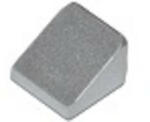 LEGO® Alkatrészek (Pick a Brick) Metál szürke 1X1X2/3 Tetőelem 6092109 (6092109)