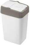 Heidrun Europlastic Heidrun Szemetes billenős 35L 33x26x51cm Push Up Fehér (1342)