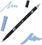Tombow abt dual brush pen kétvégű filctoll - 553, mist purple