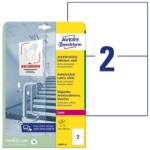 AVERY Etikett AVERY L8002-10 210x148mm antimikrobiális fehér 20 címke/doboz 10 ív/doboz (L8002-10) - papir-bolt