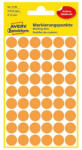 AVERY Etikett AVERY 3148 jelölőpont 12 mm neon narancssárga 270 címke/doboz 5 ív/doboz (3148) - papir-bolt