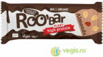 ROOBAR Baton Proteic cu Migdale Invelit in Ciocolata fara Gluten Ecologic/Bio 40g