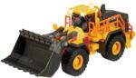 Majorette Camion Volvo Wheel Loader Majorette 21 cm lungime cu sunete și lumini și piese mobile (MJ3723001)