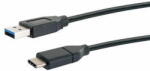 SCHWAIGER USB-Kabel 3.1 St. C->3.0 TypA 1, 00m schwarz (CK3141533)