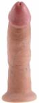 King Cock Dildo Realistic Cu Ventuza King Cock, Natural, 22.9 Cm Dildo