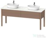 Duravit LUV 1733x570 mm-es 2 fiókos alsószekrény mosdópulthoz, Almond Satin Matt LU9562B5454 (LU9562B5454)