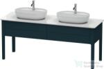 Duravit LUV 1733x570 mm-es 2 fiókos alsószekrény mosdópulthoz, Night Blue Satin Matt Lacquer LU9562B9898 (LU9562B9898)