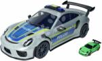 Majorette Játékautó rendőrségi dobozban Porsche 911 GT3 RS Polizei Carry Case Majorette hanggal és fénnyel 1 játékautó (MJ2058199)
