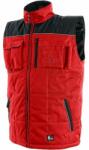 CXS Munkavédelmi meleg mellény SEATTLE - Piros / fekete | XL (1310-001-260-95)