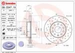 BREMBO Disc frana BREMBO XTRA LINE - Xtra 09. C547.1X (09.C547.1X)