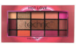 Technic Paleta Profesionala de Farduri Technic 15 Pressed Pigment Palette, Hot Love, 15 Culori, 21.9 g