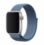 DEVIA DELUXE SPORT3 pótszíj (egyedi méret, állítható, textil) VILÁGOSKÉK Apple Watch Series 4 44mm, Apple Watch Series 5 44mm, Apple Watch Series 1 42mm, Apple Watch Series 2 42mm, Apple Watch (DEC44S3295CB