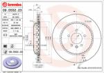 BREMBO Disc frana BREMBO PRIME LINE - Lightweight 09. D552.23 (09.D552.23)