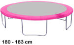 AGA Capac de protecție Aga pentru arcuri trambulină cu diametrul de 180 cm - roz (k11135)