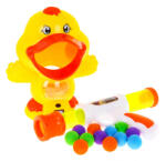 Inlea4Fun Pistol pentru copii cu bile, țintă rățuscă - Mouth Duck (RA-ZMI.688-3A)