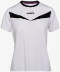 Diadora Tricouri dame "Diadora L. SS T-Shirt - optical white/black