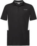 Head Tricouri băieți "Head Club Tech Polo Shirt - black