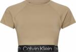Calvin Klein Tricouri dame "Calvin Klein WO SS Croped T-shirt - aluminum