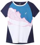 Australian Tricouri dame "Australian Ace T-Shirt With Print In Front - blue cosmo