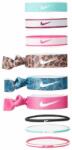 Nike Elastice păr "Nike Ponytail Holders 9P - washed teal/sangria/active pink
