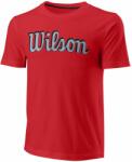 Wilson Tricouri bărbați "Wilson Script Eco Cotton Tee Slimfit M - wilson red