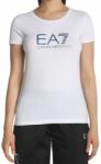 EA7 Tricouri dame "EA7 Woman Jersey T-Shirt - white - tennis-zone - 195,40 RON