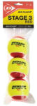 Dunlop Mingi de tenis copii "Dunlop Stage 3 Red 3B