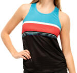 Lucky in Love Maiouri tenis dame "Lucky in Love Post a Plaid Post it Cinch Tank - black