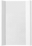 Ceba - 2 oldalas pelenkázó szőnyeg fix táblával (50x70) Comfort Caro Fehér