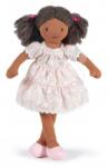 ThreadBear Design Păpușă de cârpă Mia Rag Doll Threadbear 35 cm din bumbac fin moale cu părul închis la culoare (TB4051) Papusa