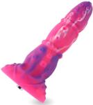 HISMITH HSA103 Ophicone Silicone Dildo KlicLok 8.6" Pink-Purple Dildo