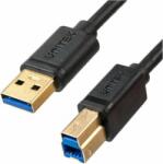 Unitek C14095BK USB-A apa - USB-B apa 3.0 Nyomtató kábel - Fekete (2m) (C14095BK-2M)