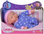 Simba Toys Păpușa Laura Little Star cu pijama fluorescentă (105010010) Papusa