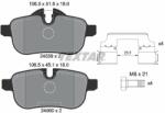 TEXTAR set placute frana, frana disc TEXTAR 2455901 (2455901) - automobilus