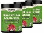 GreenFood Nutrition GREENFOOD PERFORMANCE - MEN FAT LOSS ACCELERATOR - ZSÍRÉGETÉST GYORSÍTÓ ITALPOR - 3x420 G