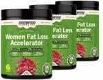 GreenFood Nutrition GREENFOOD PERFORMANCE - WOMEN FAT LOSS ACCELERATOR - NŐI ZSÍRÉGETÉST GYORSÍTÓ ITALPOR - 3x420 G