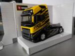 Bburago Tir Volvo FH16 Globetrotter 750 XXL yellow - 14, 5 cm1/43 (16796)