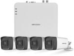 HikVision Sistem supraveghere exterior basic Hikvision TurboHD HK-4EXT40M-5MP, 4 camere, 5 MP, IR 40 m, 2.8 mm (HK-4EXT40M-5MP)