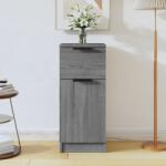 vidaXL Servantă, sonoma gri, 30x30x70 cm, lemn prelucrat (817002) Comoda