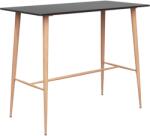 vidaXL Masă de bar, negru, 120 x 60 x 105 cm (248146)