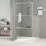 vidaXL Paravan duș walk-in argintiu 100x195 cm sticlă ESG transparentă (152117)