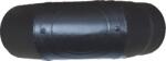 K-Fém Könyök tisztítónyílással - Ø 160 x 45° - fekete, festett