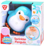 Playgo Playgo: Jucărie de baie pinguin care stropește cu apă - albastru (1822)